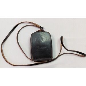 Gossen Sixtar CdS Light Meter Vintage West Germany Black Leather Case Strap Good